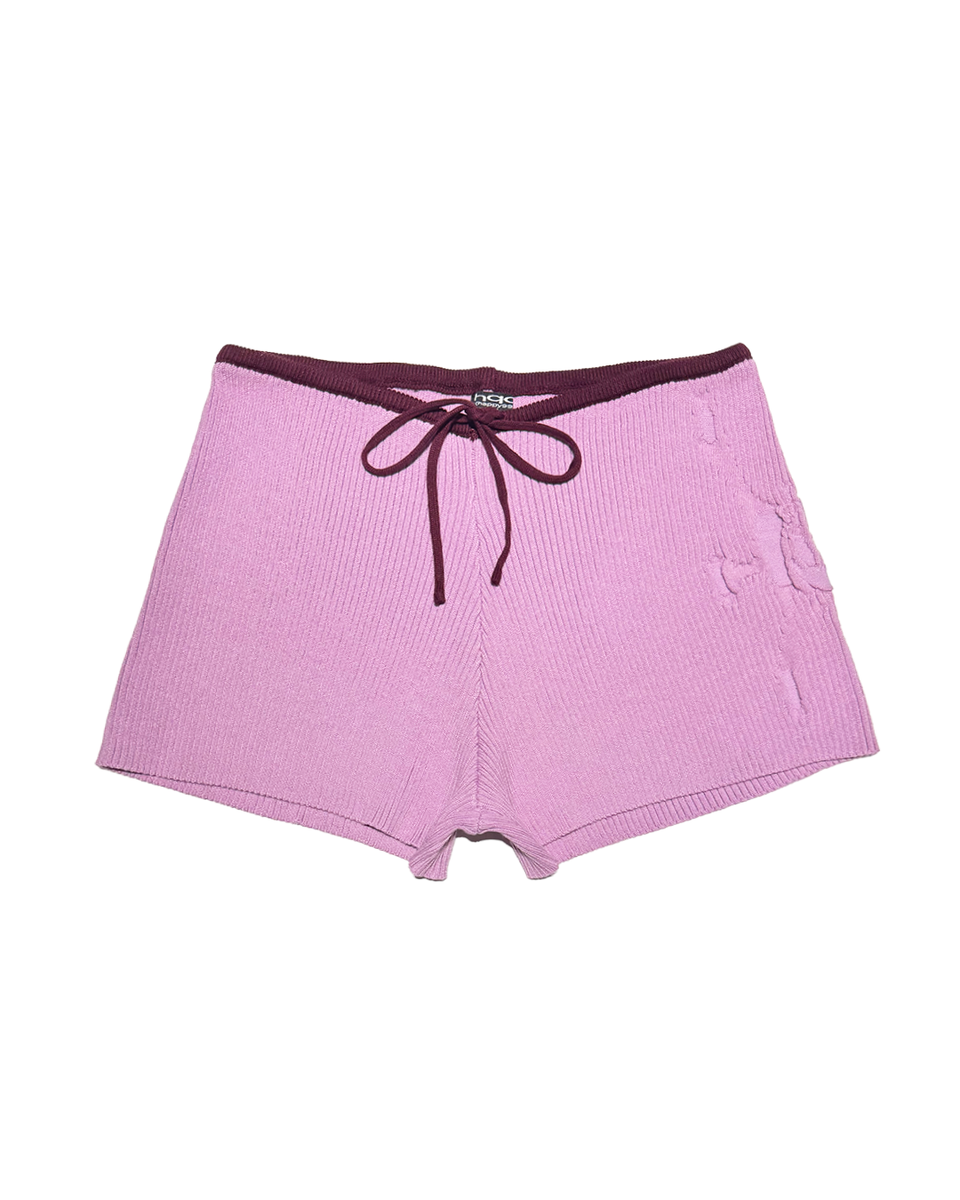 【関税＆送料込み】Palm Angels Pink Linen Shorts Palm Angels/パームエンジェルス｜ピンク リネン ショーツ