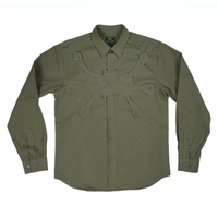 Angel99 Button Up - Green