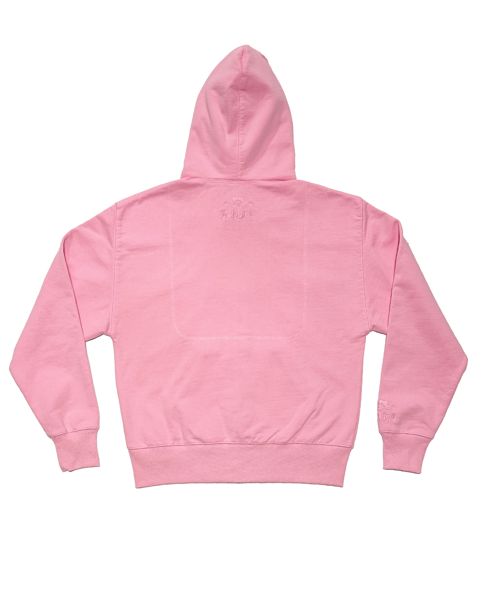 Angel99 Zip-Up Hoodie - Pink| Happy99