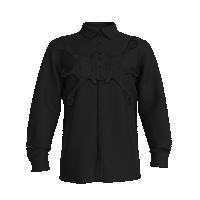 Angel99 Button Up - Black