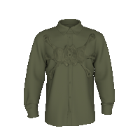 Angel99 Button Up - Green