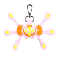 Angel99 Patent Leather Keychain - Pink