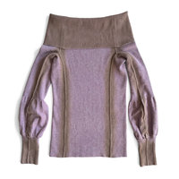 Clover Knit Top - Lavender