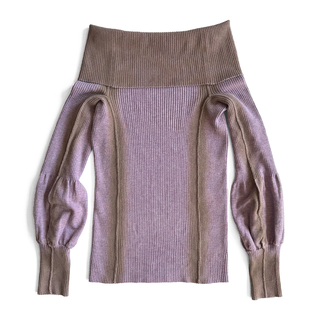 WHISPER KNIT TOP (LAVENDER) - Z SUPPLY main image 1