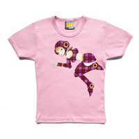 REM Portrait  Baby Tee - Pink