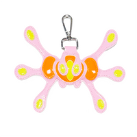 Angel99 Patent Leather Keychain - Pink