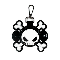 GAME OVER Keychain - Black/White