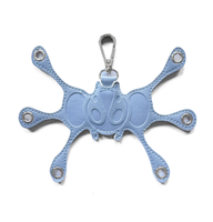 Angel99 Grommet Keychain - Baby Blue