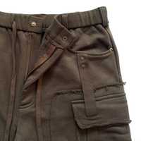 H.P.F.C. 3/4 Sweatshorts - Brown