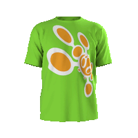 Angel Warp Tee - Lime