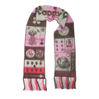 
              +2 Agility Scarf - Pink/Brown
            