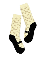 
              H99 ☆ Monogram ☆ Mary Jane Socks
            