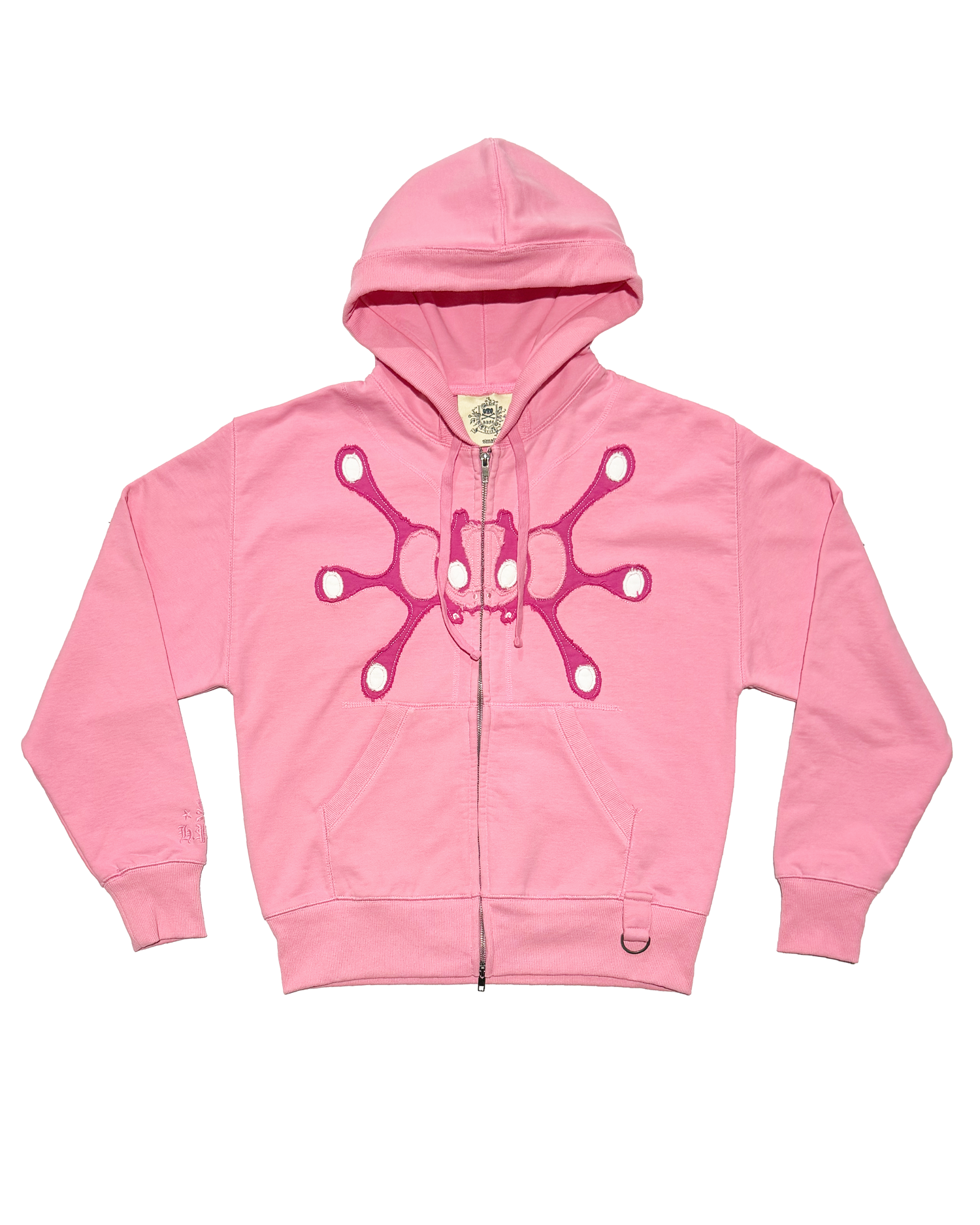 Angel99 Zip-Up Hoodie - Pink| Happy99