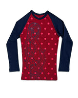 
              Dolly Baby Raglan Long Sleeve - Navy/Red
            