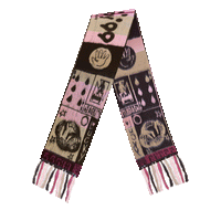 
              +2 Agility Scarf - Pink/Brown
            