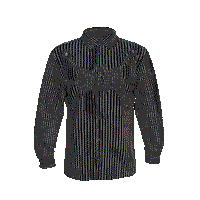 
              Angel99 Button Up - Black Pinstripe
            