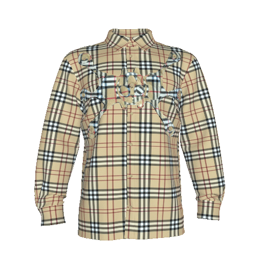 Angel99 Button Up - Plaid