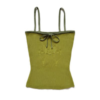 
              Angel99 Rib Knit Cami Top - Pear Green
            