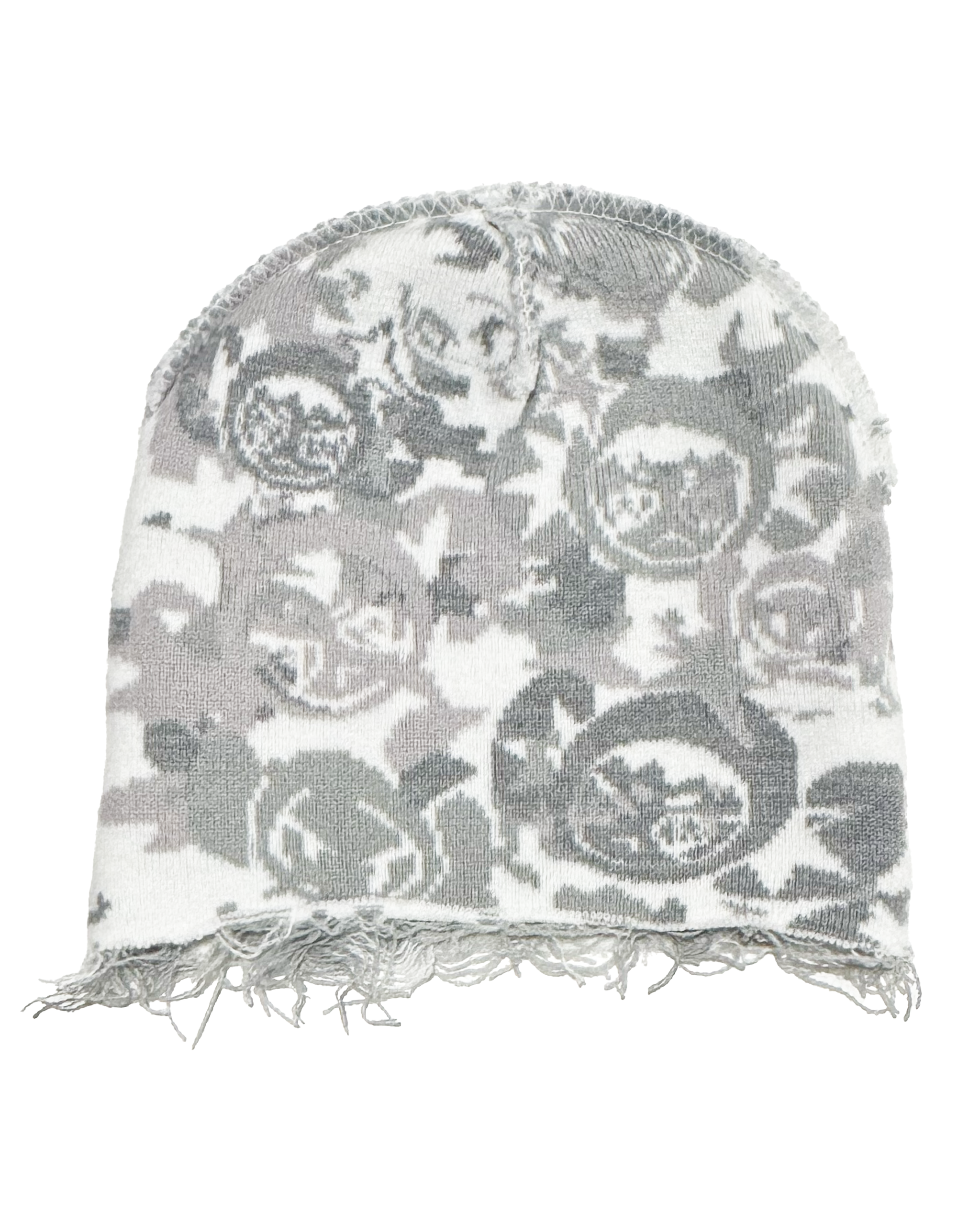 ThreadTek Camo Beanie - White| Happy99