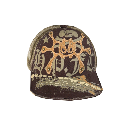 帽子 happy99 H.P.F.C. Trucker Hat Cap Brown H.P.F.C. Trucker Hat - Brown| Happy99