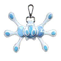 
              Angel99 Patent Leather Keychain - Baby Blue
            