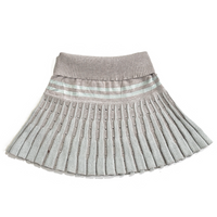 
              Scaevola Knit Skirt - Grey/Sky
            