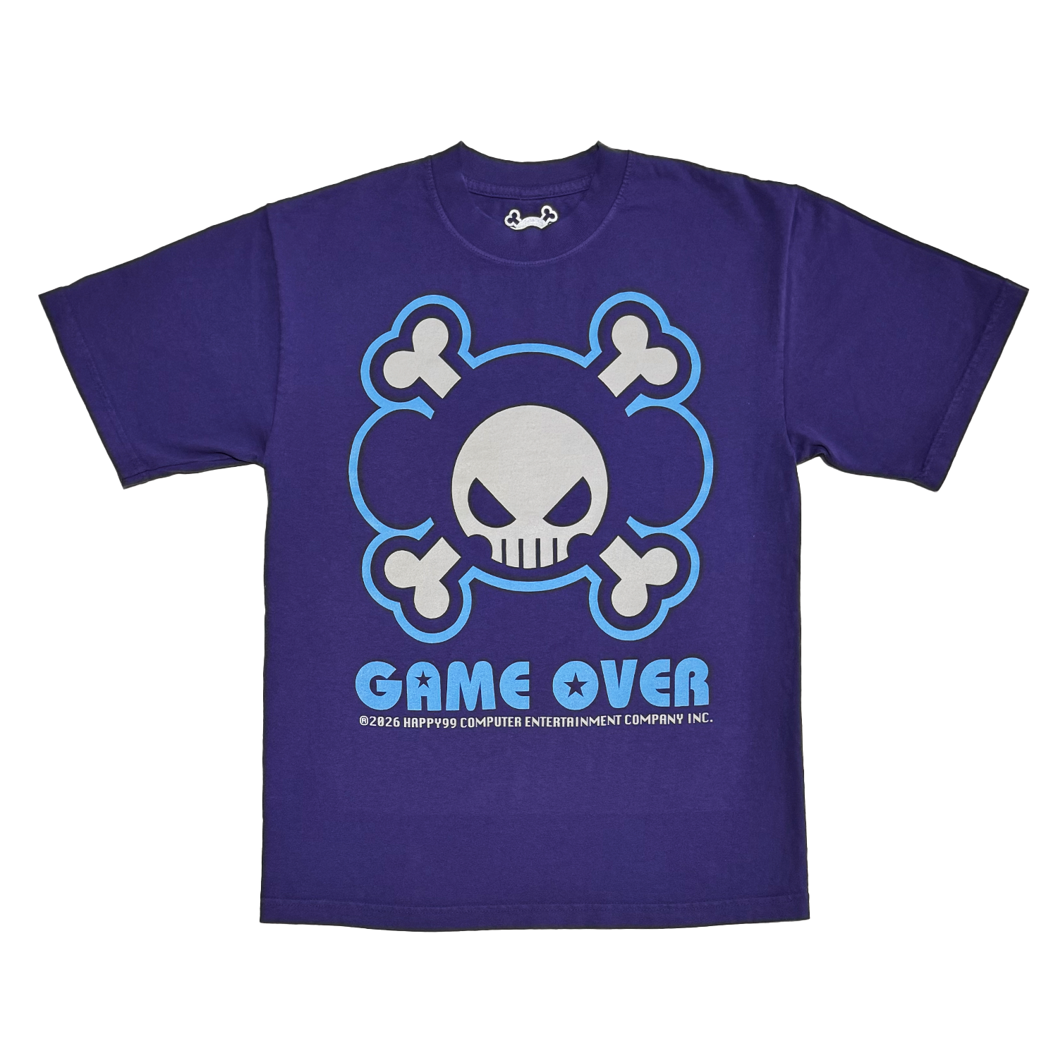 k*様 happy99 GAMEOVER Tee - Purple| Happy99