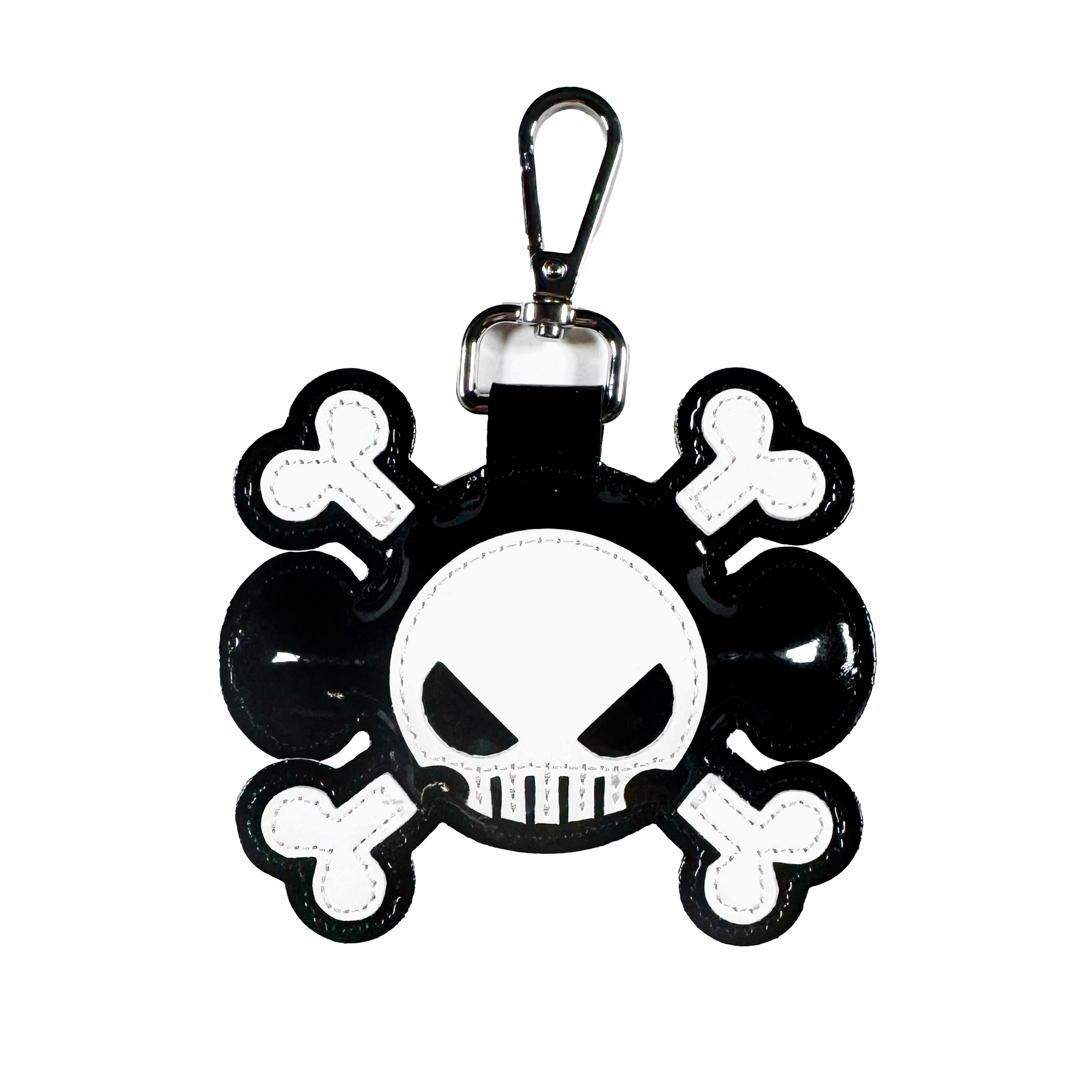 happy99 キーホルダー GAME OVER Keychain - Black/White| Happy99