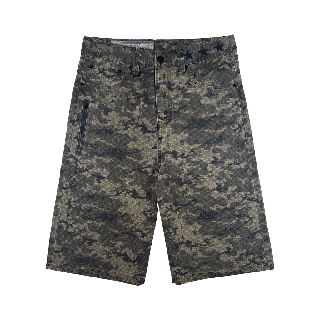 GAME OVER Shorts - Camo| Happy99