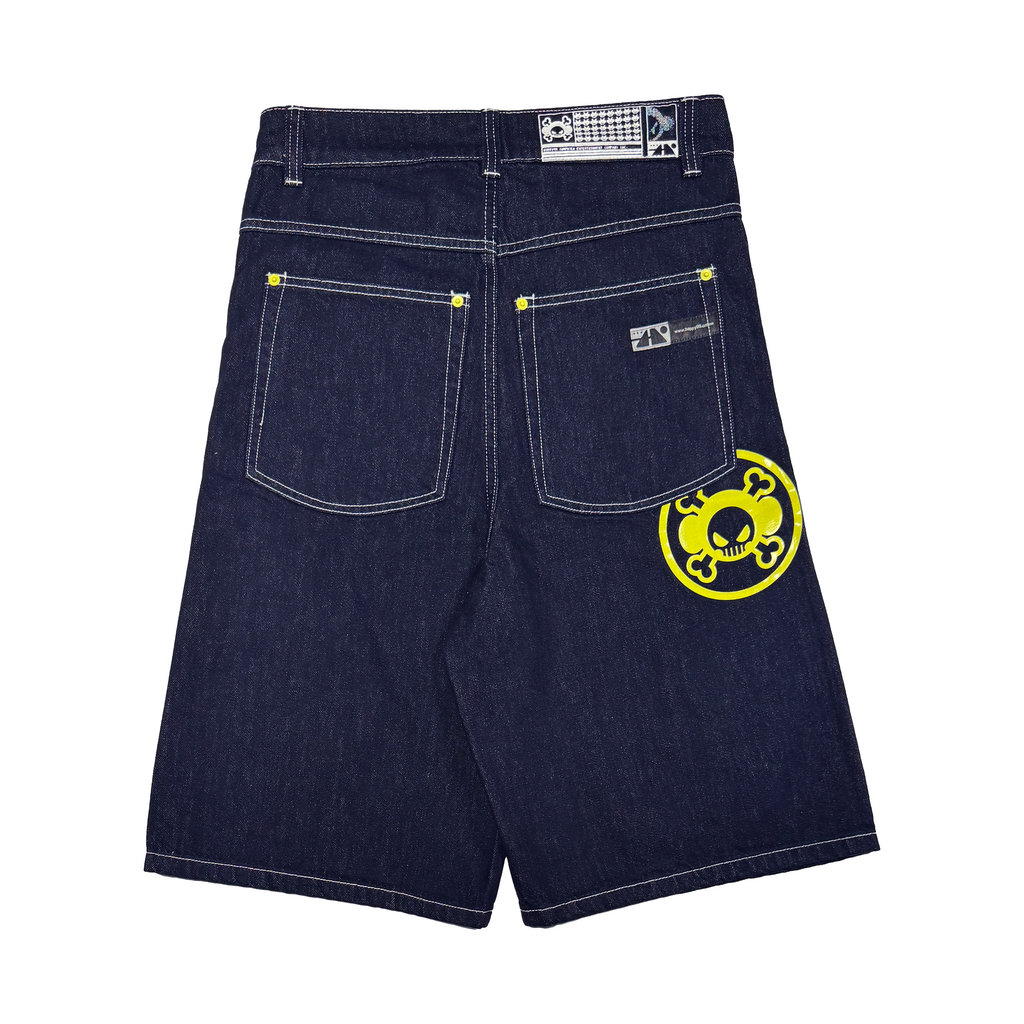 GAME OVER Shorts - Denim| Happy99