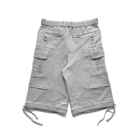 
              H.P.F.C. 3/4 Sweatshorts - Grey
            