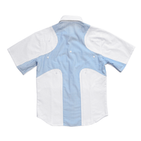 
              Angel99 2.0 Button Up T-Shirt - Blue
            