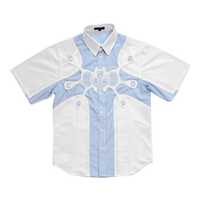 
              Angel99 2.0 Button Up T-Shirt - Blue
            