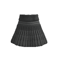 
              Scaevola Knit Skirt - Charcoal/Black
            