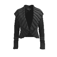 
              Scaevola Knit Bolero Top - Charcoal/Black
            