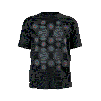 
              Schematic Tee - Black/Red
            