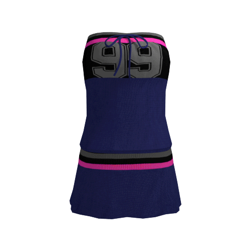 Varsity Knit Dress