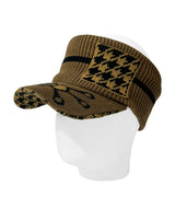 
              Knit Visor - Brown/Black
            