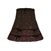 
              Star Gradient Knit Skirt Brown
            